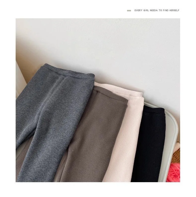 1-6 Years Baby Girls Thermal Leggings Spring Autumn Winter Kids Lace Flower Cute Simplicity Tight Trousers Children Skinny Pants – Image 13