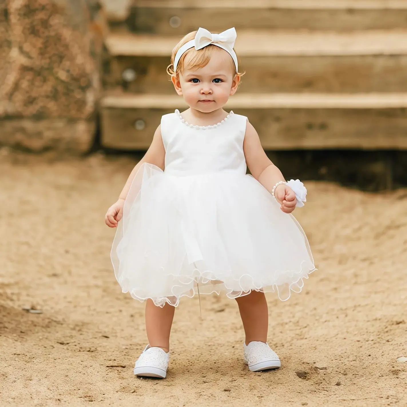 Baby Christmas Costume Christening Princess Dress For Baby Girls Wedding Kids Infant 1st Birthday Party Dress Newborn Clothes – Image 5