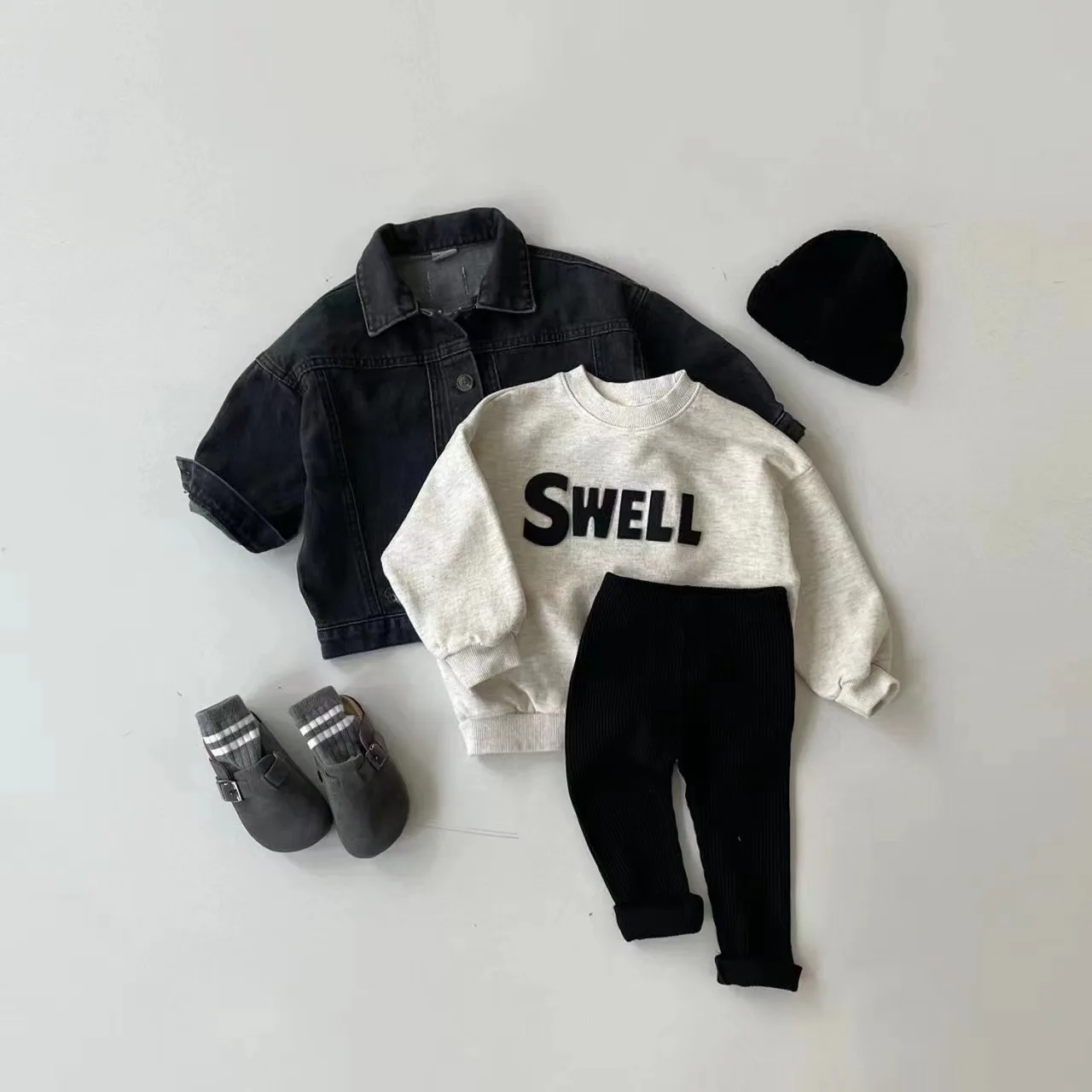 0-3T Baby Pant Girls All-match Striped Skinny Leggings Kids Cotton Elasticity Slim Pants Newborn Boy Stretch Trousers – Image 26