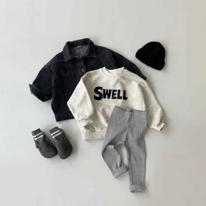 0-3T Baby Pant Girls All-match Striped Skinny Leggings Kids Cotton Elasticity Slim Pants Newborn Boy Stretch Trousers – Image 6