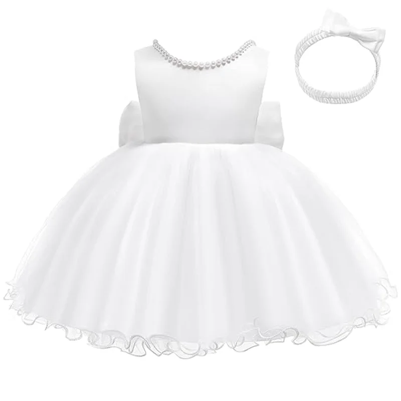 Baby Christmas Costume Christening Princess Dress For Baby Girls Wedding Kids Infant 1st Birthday Party Dress Newborn Clothes – Image 19