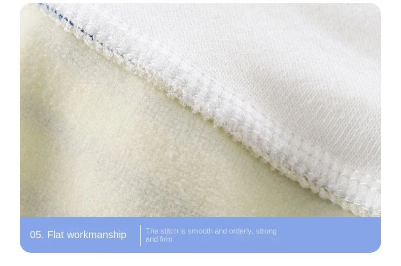 Infant Pants Thicken Keep Warm in Winter Newborn Baby Bebe Boy Girl Striped Leggings Kids Trousers – Image 22