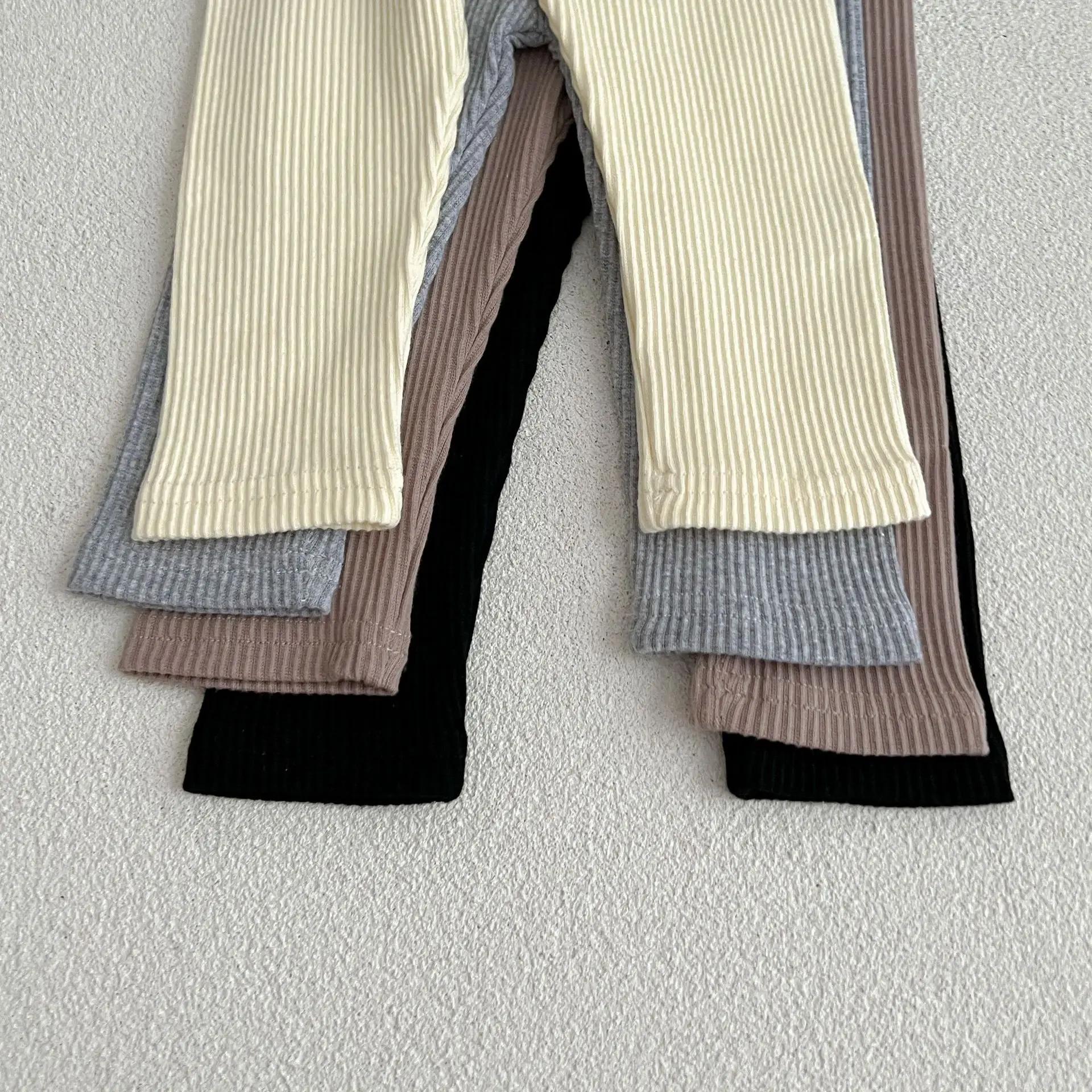 0-3T Baby Pant Girls All-match Striped Skinny Leggings Kids Cotton Elasticity Slim Pants Newborn Boy Stretch Trousers – Image 23