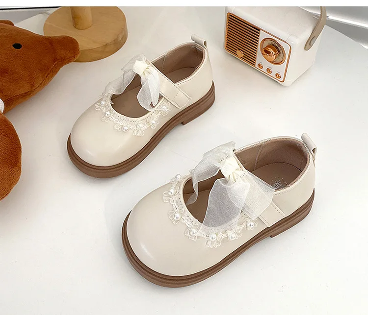 2025 Spring Autumn Little Toddler Girl Leather Dress Shoes Kids Cute Oxfords Bright Colors Girls Party Performance Dance Shoes – Image 21