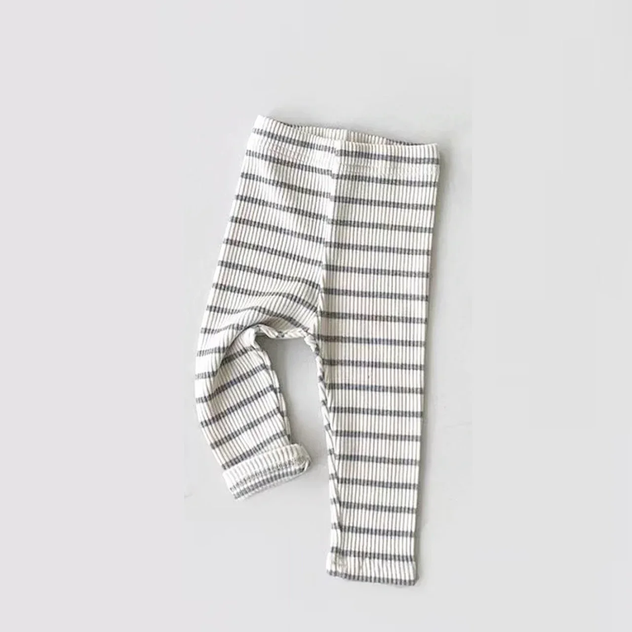 0-3T Baby Pant Girls All-match Striped Skinny Leggings Kids Cotton Elasticity Slim Pants Newborn Boy Stretch Trousers – Image 10