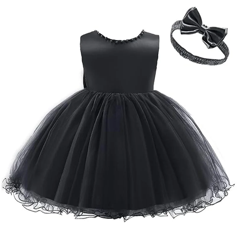 Baby Christmas Costume Christening Princess Dress For Baby Girls Wedding Kids Infant 1st Birthday Party Dress Newborn Clothes – Image 30