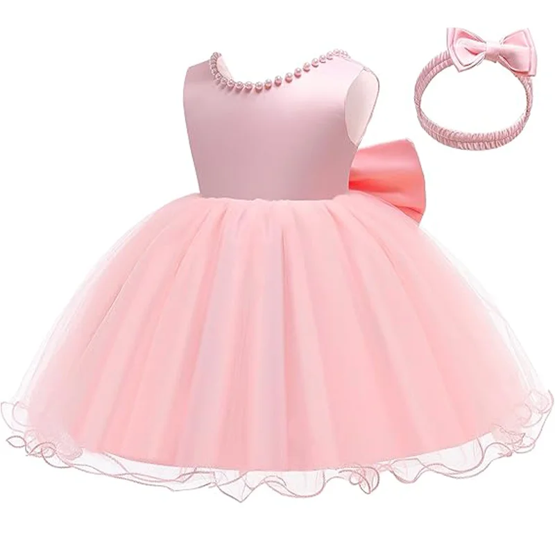 Baby Christmas Costume Christening Princess Dress For Baby Girls Wedding Kids Infant 1st Birthday Party Dress Newborn Clothes – Image 25