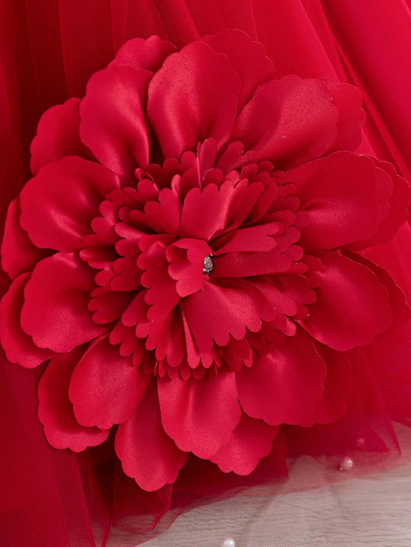 Elegant Girl Princess Dress Small flying sleeves asymsymmetrical straps Formal occasion Girl dress Sequin Wedding dress Party gi – Image 13