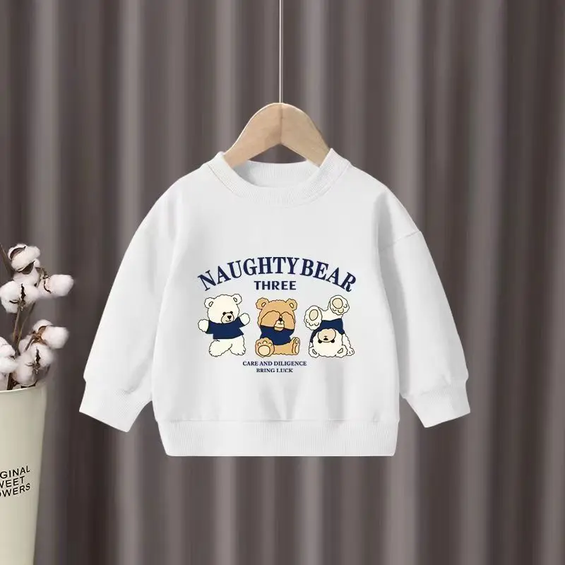 Autumn Baby Boy Clothes Set Kid Cartoon Sweatshirts Pullover Top And Pants 2pcs Suit Children Girls Fashion Sports Tracksuits – Image 6