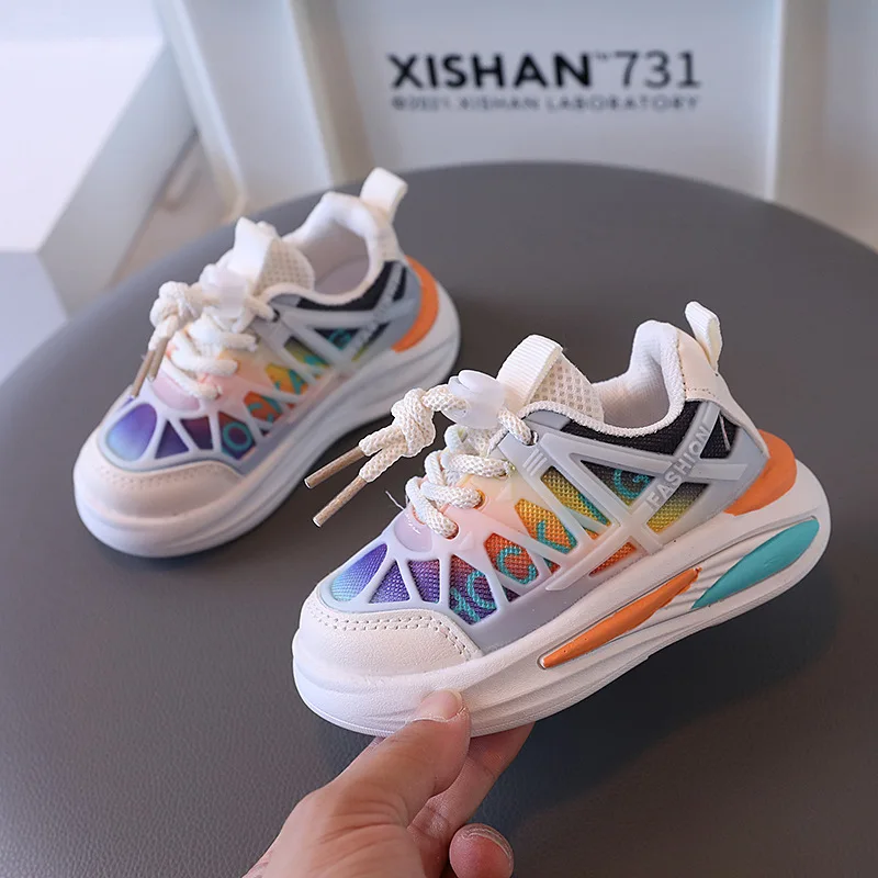 Fashion Children Sneakers Spring Autumn Causal Kid Running Walking Shoes Versatile Girls Boys Shoes – Image 8