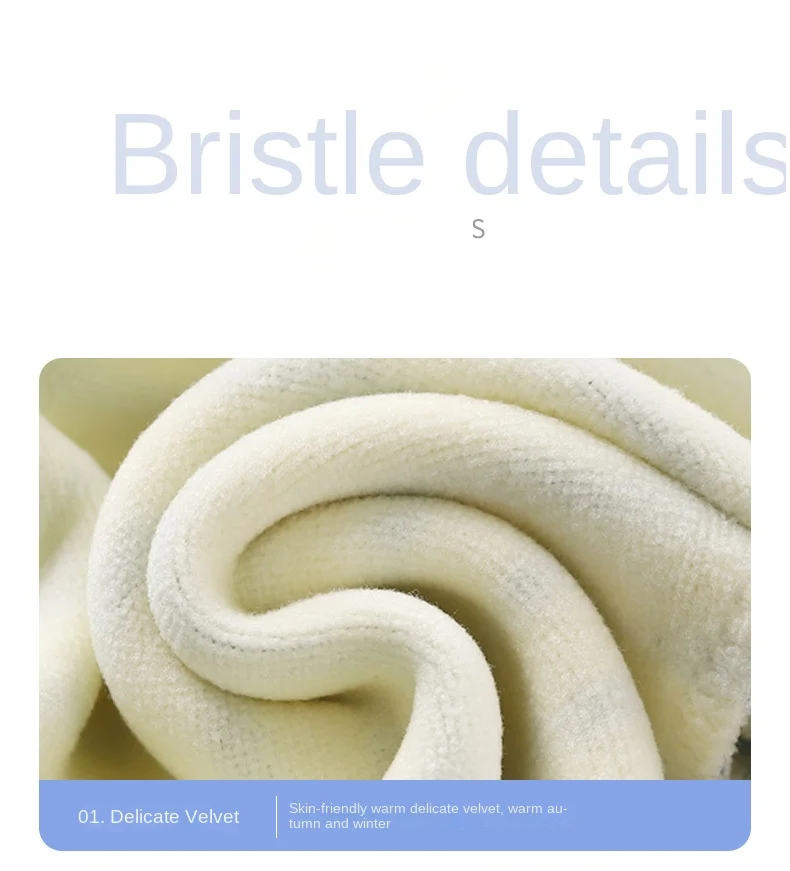 Infant Pants Thicken Keep Warm in Winter Newborn Baby Bebe Boy Girl Striped Leggings Kids Trousers – Image 19