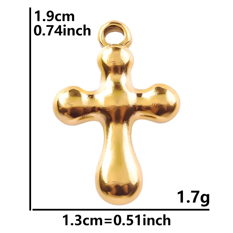 Punk Cross Sword Pendant Earring Stainless Steel Hoops Earrings For Women Men Accessories Non-Tarnish Vintage Jewelry Arete Gift – Image 30