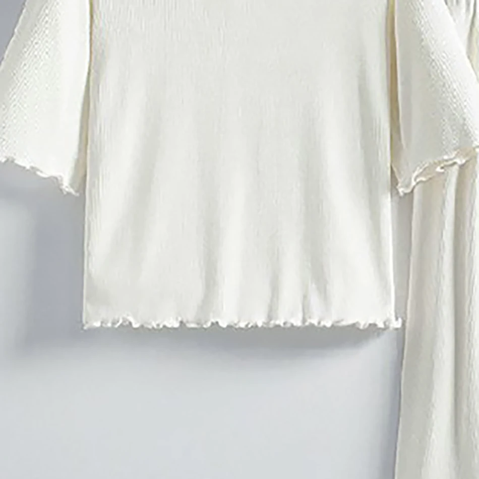 Adorable Children Summer Homewear Sleepwear Sets Breathable Cotton Blend Girls Hot Days Short Sleeve Loungewear with Long Pants – Image 4