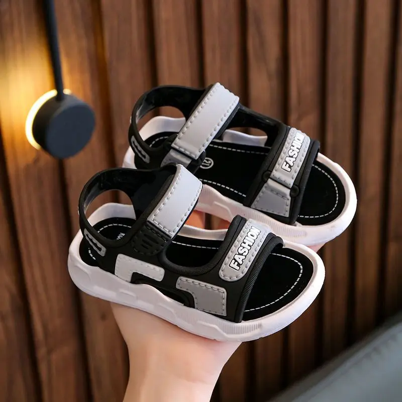 Fashion Kids Sandals Baby Shoes Boy Soft Sole Non-slip Boys Girls Sandals Toddler Children's Shoes Summer Beach 2-10 Years – Image 9