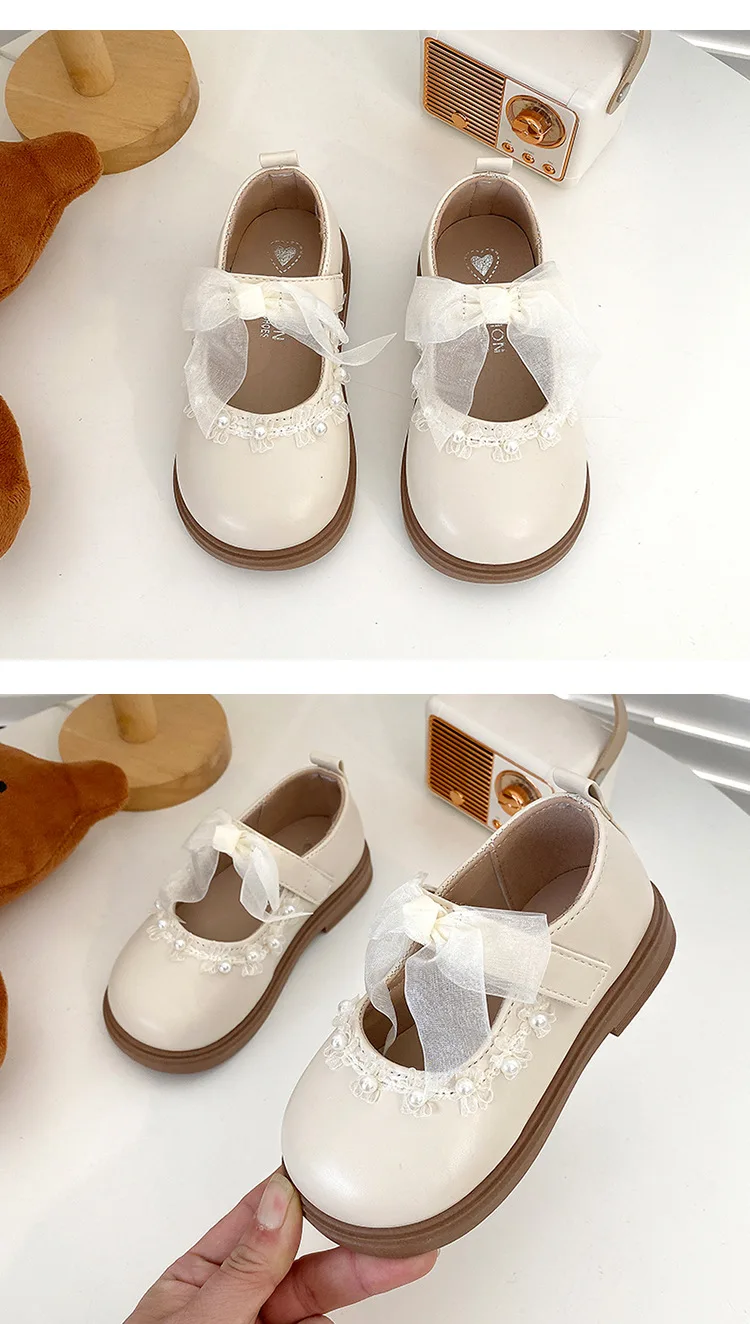 2025 Spring Autumn Little Toddler Girl Leather Dress Shoes Kids Cute Oxfords Bright Colors Girls Party Performance Dance Shoes – Image 22