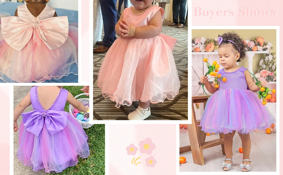 Baby Christmas Costume Christening Princess Dress For Baby Girls Wedding Kids Infant 1st Birthday Party Dress Newborn Clothes – Image 18