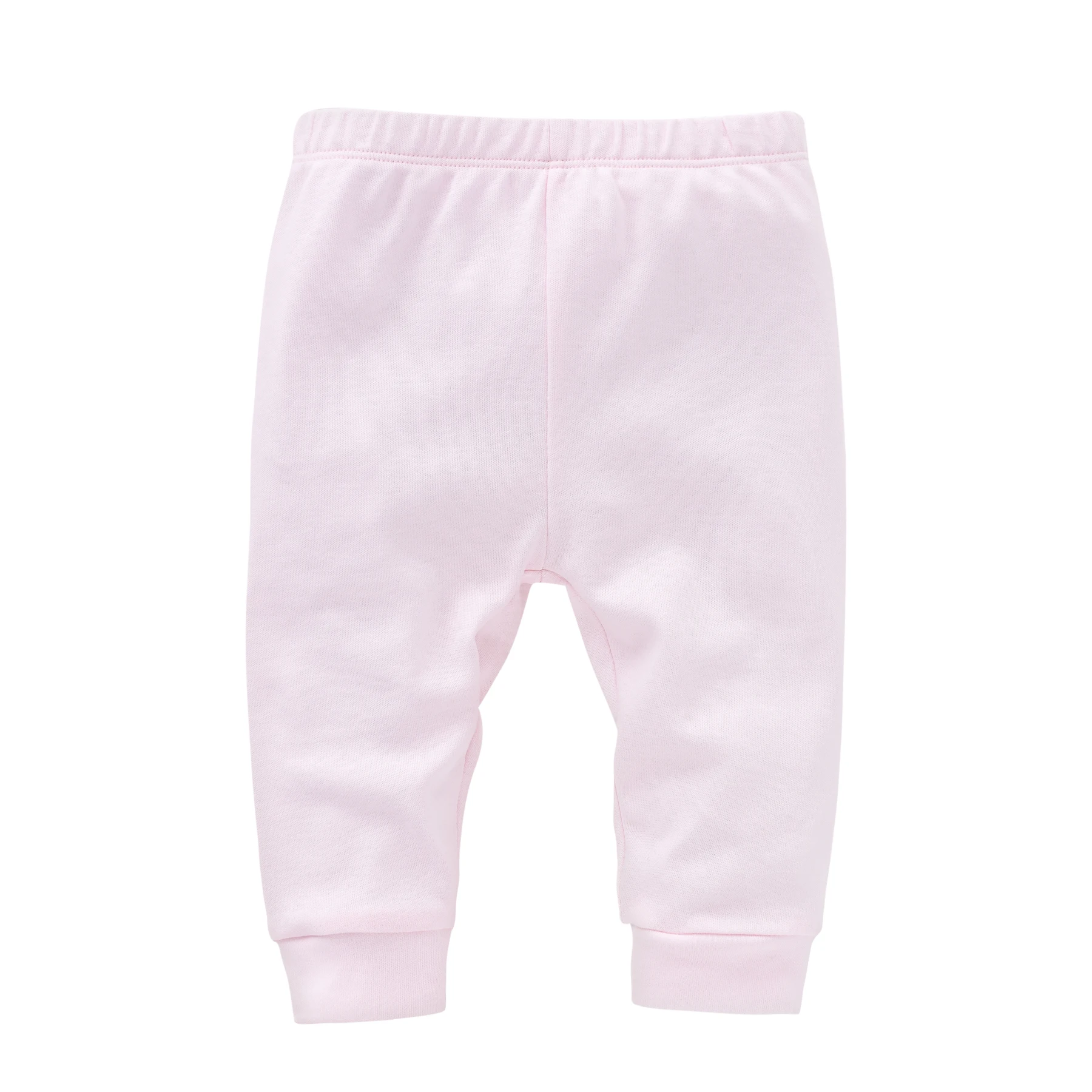 100% Cotton Baby Pants Blank Colors Kids Trousers Plain Newborn Clothing Muslin Clothes – Image 6