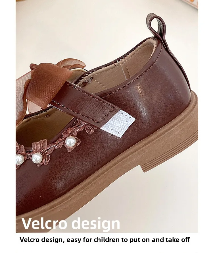 2025 Spring Autumn Little Toddler Girl Leather Dress Shoes Kids Cute Oxfords Bright Colors Girls Party Performance Dance Shoes – Image 13