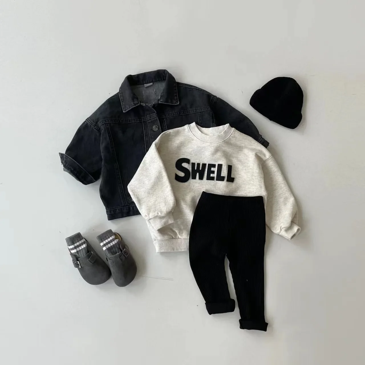 0-3T Baby Pant Girls All-match Striped Skinny Leggings Kids Cotton Elasticity Slim Pants Newborn Boy Stretch Trousers – Image 35