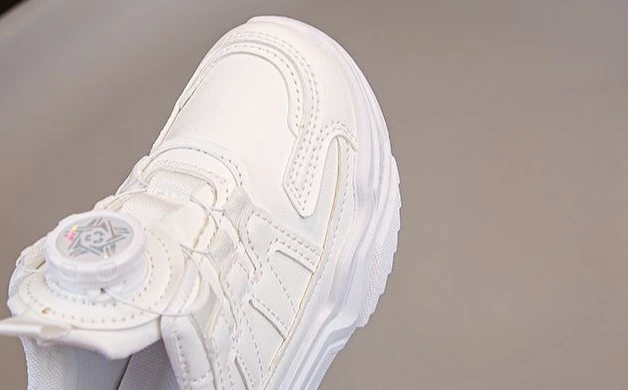 Kids White Sneakers Boys Girls Lightweight Sports Shoes Breathable Casual Running Shoes for School Spring Autumn Footwear – Image 12