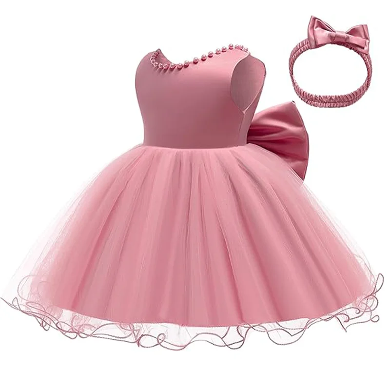 Baby Christmas Costume Christening Princess Dress For Baby Girls Wedding Kids Infant 1st Birthday Party Dress Newborn Clothes – Image 22