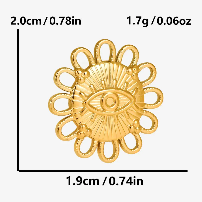 Punk Cross Sword Pendant Earring Stainless Steel Hoops Earrings For Women Men Accessories Non-Tarnish Vintage Jewelry Arete Gift – Image 27