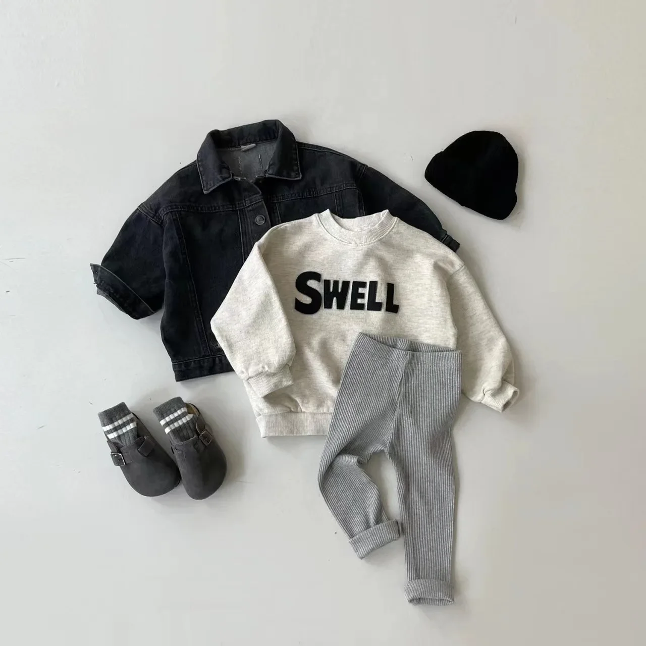 0-3T Baby Pant Girls All-match Striped Skinny Leggings Kids Cotton Elasticity Slim Pants Newborn Boy Stretch Trousers – Image 30