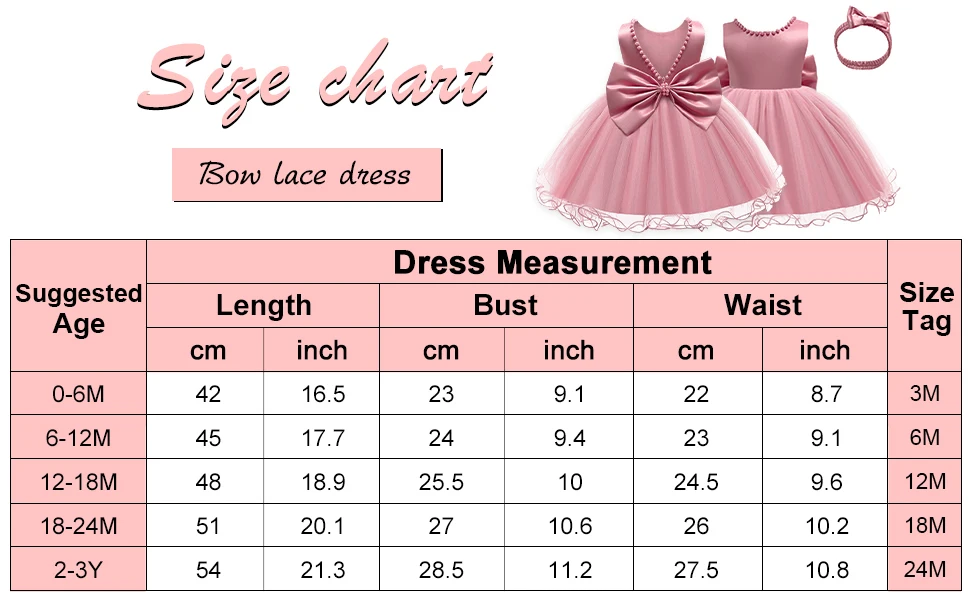 Baby Christmas Costume Christening Princess Dress For Baby Girls Wedding Kids Infant 1st Birthday Party Dress Newborn Clothes – Image 14