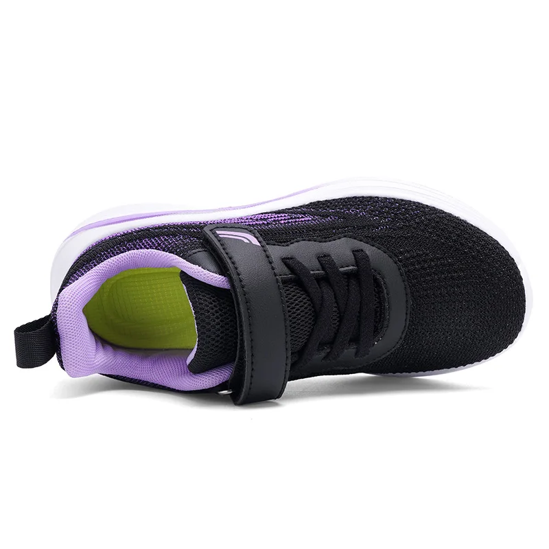 Knit Girls Tenis Sneaker Children Shoes 4-12 Years Lightweight Soft Platform Kids Casual Shoes Sports Sneaker for Girls – Image 16