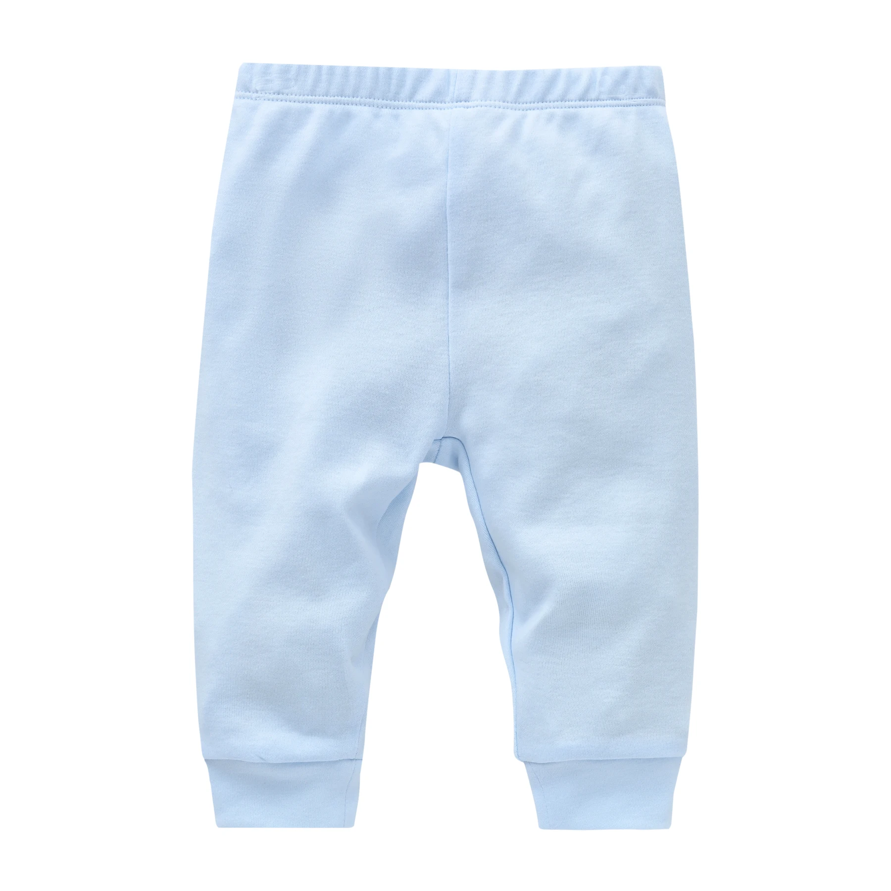 100% Cotton Baby Pants Blank Colors Kids Trousers Plain Newborn Clothing Muslin Clothes – Image 7