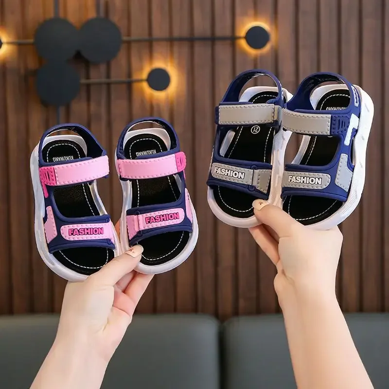 Fashion Kids Sandals Baby Shoes Boy Soft Sole Non-slip Boys Girls Sandals Toddler Children's Shoes Summer Beach 2-10 Years – Image 2