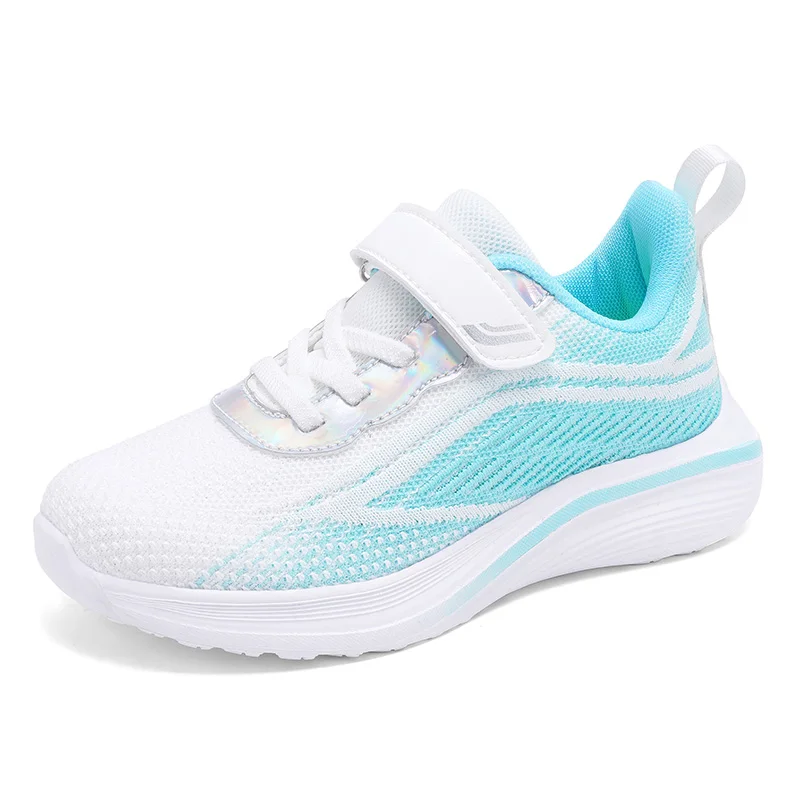 Knit Girls Tenis Sneaker Children Shoes 4-12 Years Lightweight Soft Platform Kids Casual Shoes Sports Sneaker for Girls – Image 22