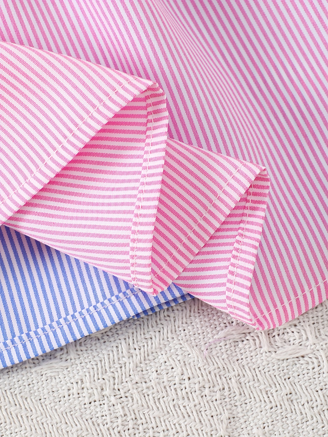 A Cute And Loose Summer Dress for Baby Girls Featuring Colorful Stripes And a Contrasting Design, Paired with a Bow Bag, Perfect for Vacation Relaxation And Everyday Wear – Image 28