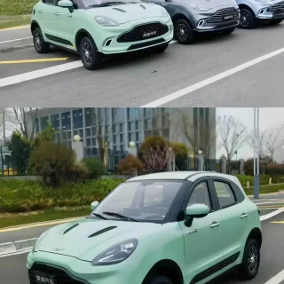 SUV à propulsion arrière personnalisable, véhicule électrique 100% à énergie nouvelle avec batterie au lithium et système d'alimentation hybride, volant à gauche, voiture pas chère à vendre