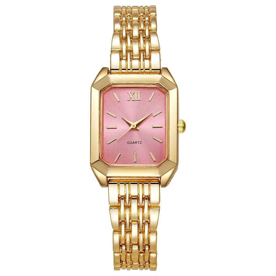 Montre-bracelet carrée à quartz simple et élégante pour femme ; – Image 10