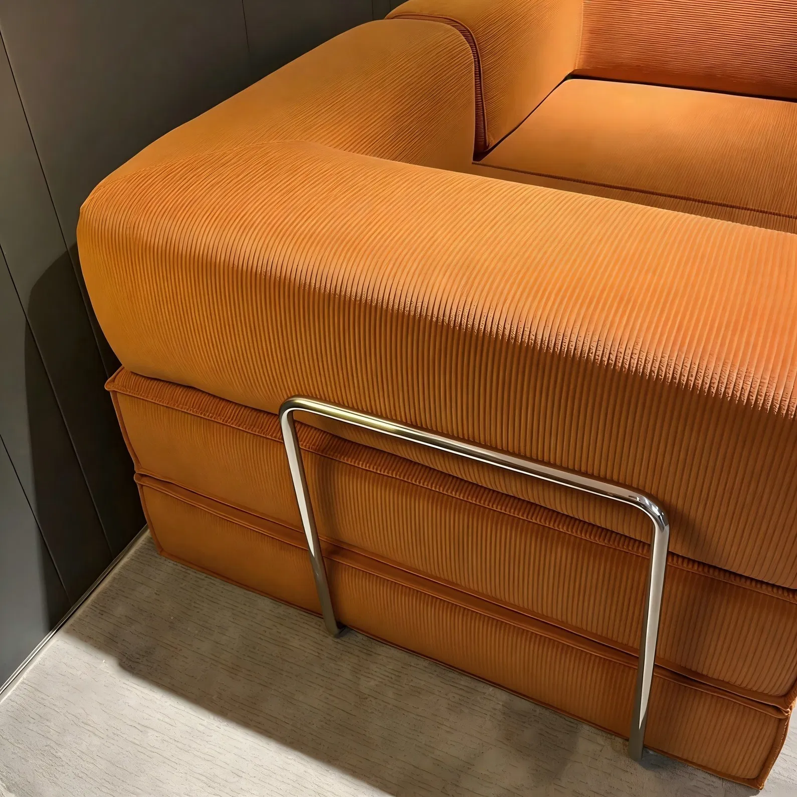 Fauteuil pliant 3 places, canapé-lit, canapé compressible et combinable, ensemble de canapés pour salon – Image 4