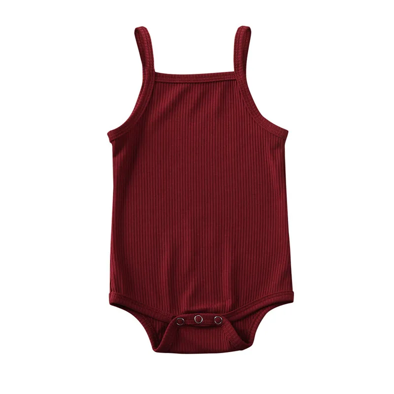 set de 5 pieces 0-18 mois unisexe bébé été body bébé garçon uni rose blanc vert combinaison pour filles nouveau-nées sans manches costume de jeu vêtements – Image 9
