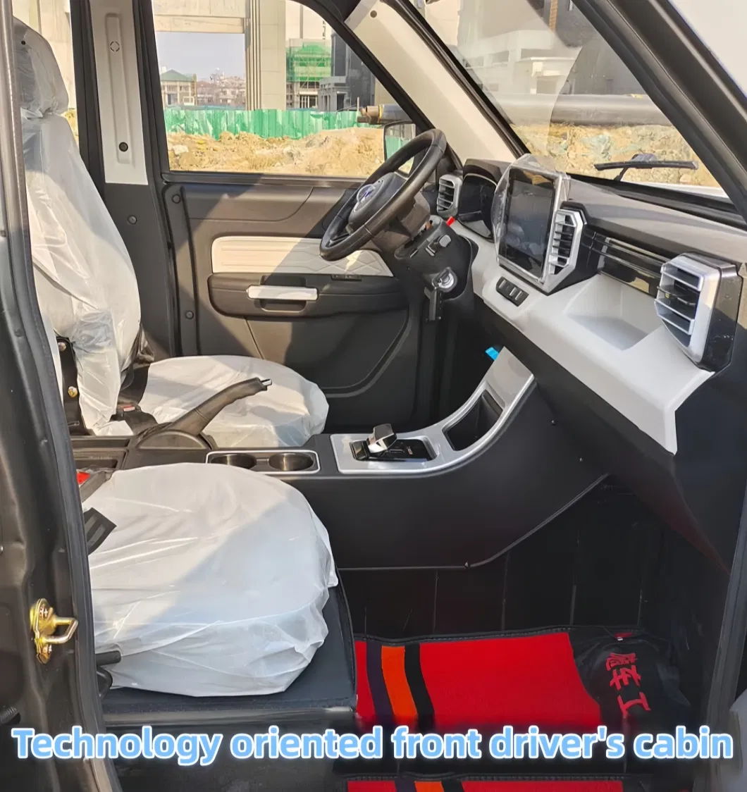 Camionnette électrique tout-terrain SUV haute performance de 4 m de long, transportant des marchandises, véhicule électrique 4 roues de 3500 W pour le transport domestique – Image 8