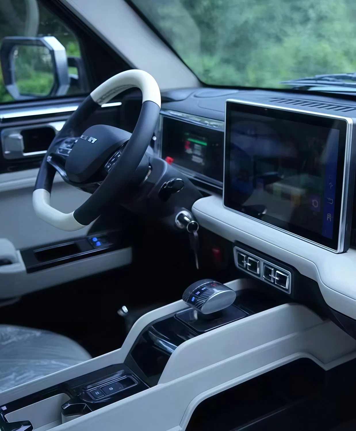 Mini SUV électrique haute performance personnalisé pour passagers, moteur 3500 W, batterie 72 V 200 Ah, autonomie de 101 à 200 km à petit prix – Image 3