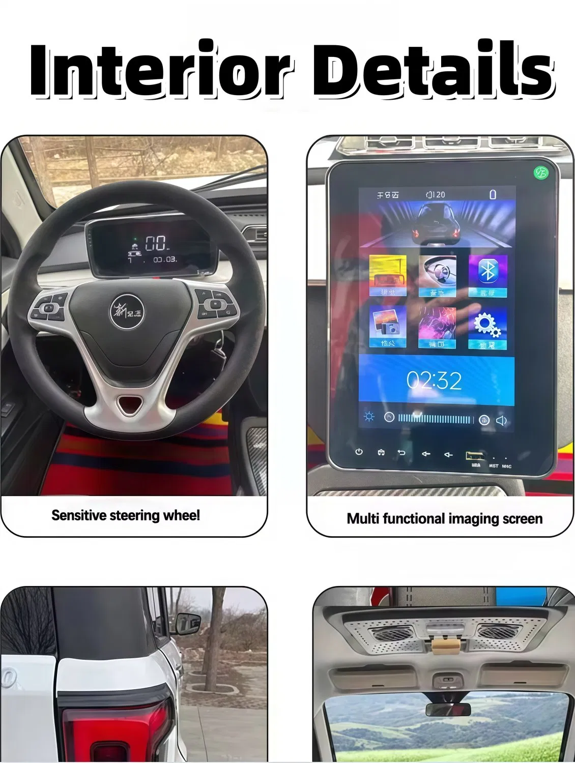 SUV spacieux et économique, boîte de vitesses automatique, antirouille, véhicule électrique rechargeable avec moteur différentiel intégré – Image 6