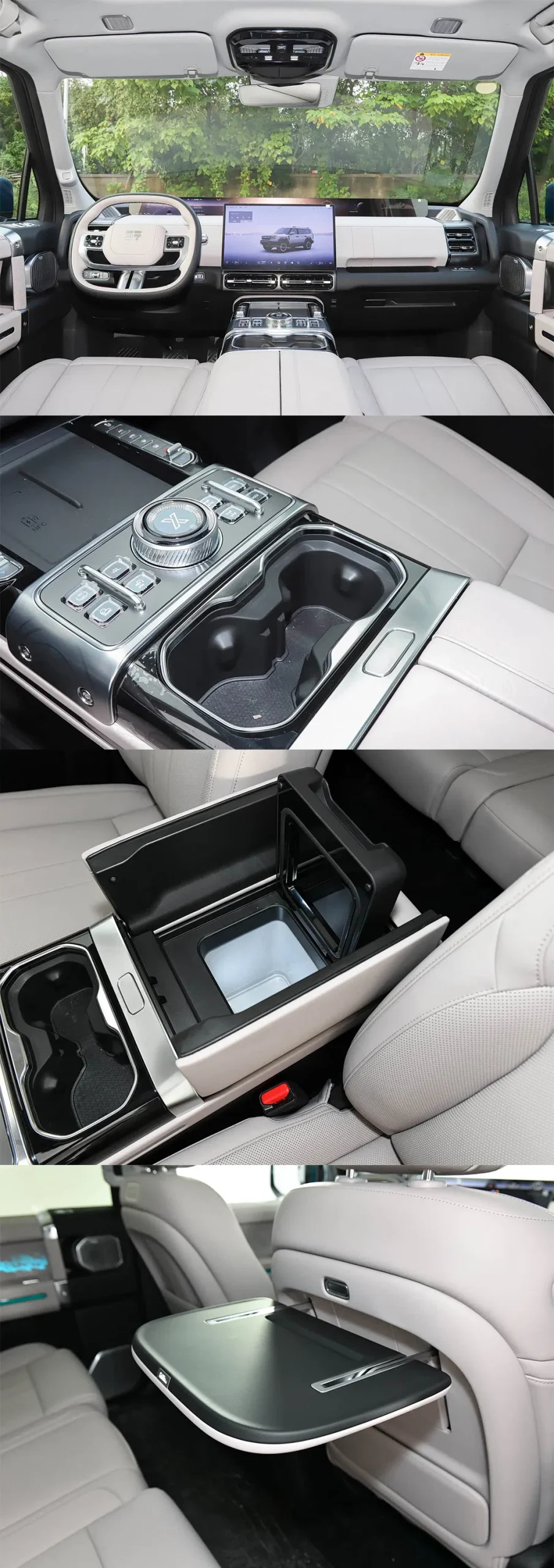 Chery Jetour G700 2.0t 4WD SUV hybride rechargeable de luxe personnalisable – Image 2