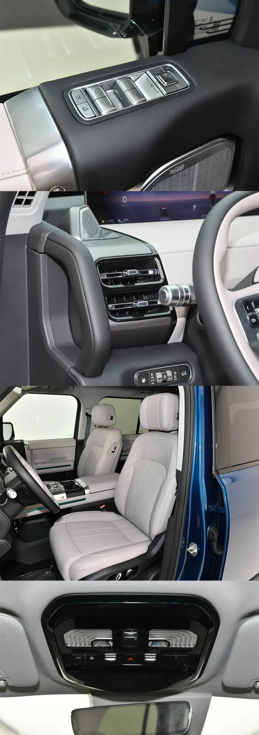 Chery Jetour G700 2.0t 4WD SUV hybride rechargeable de luxe personnalisable – Image 3