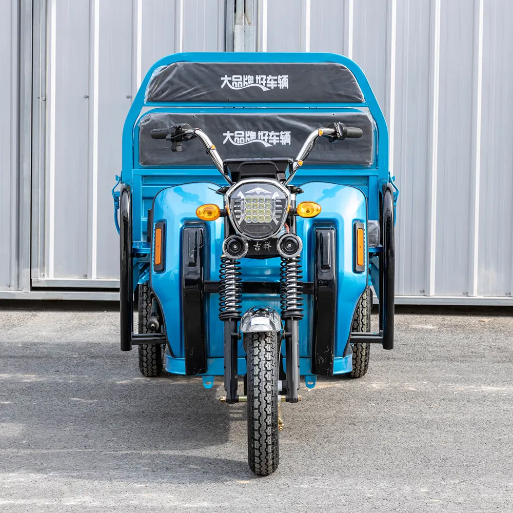 Tricycle électrique Senka EEC 1,3 m à 3 roues, très populaire, pour l'agriculture, le transport de marchandises et les travaux agricoles. Batterie au lithium. – Image 4