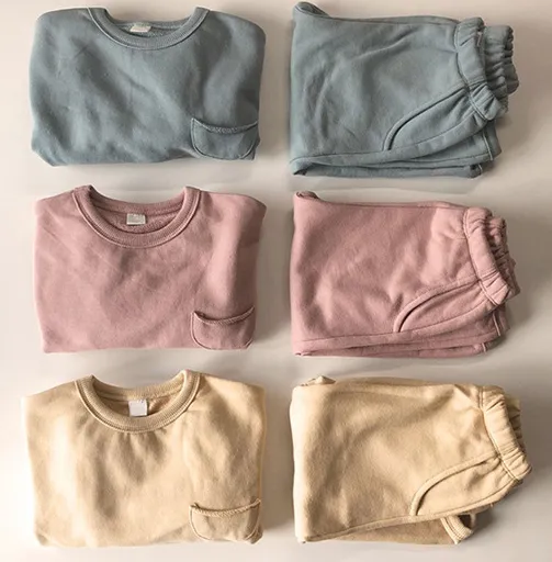 Vêtements pour enfants en gros : vêtements pour bébés, survêtements, sweats, ensembles pantalons, survêtements en coton tendance pour garçons et filles – Image 7