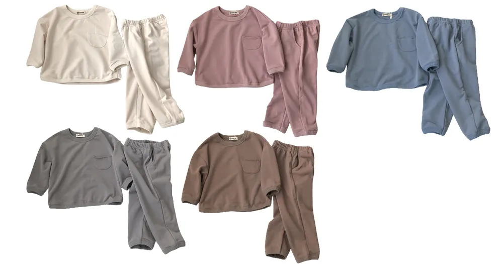 Vêtements pour enfants en gros : vêtements pour bébés, survêtements, sweats, ensembles pantalons, survêtements en coton tendance pour garçons et filles – Image 8